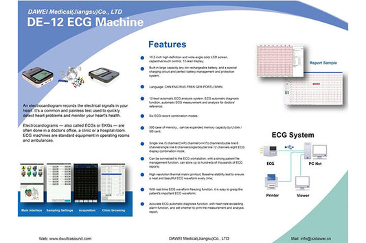 ME12 ECG machine