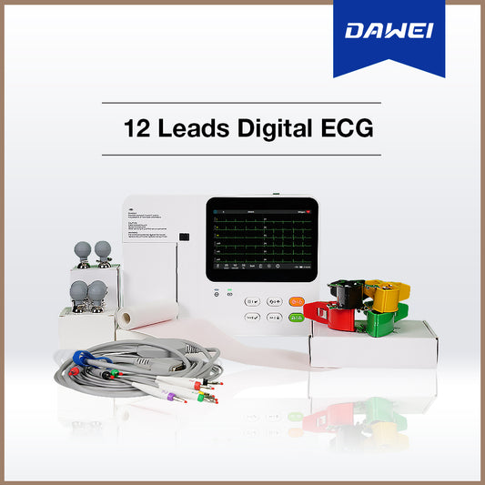 Hospital Clinic Health Care Center Portable 6 Channel ECG Machine ME06 | DAWEI