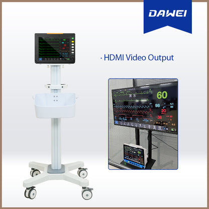 Moniteur patient de signes vitaux DAWEI ICU CCU HD12
