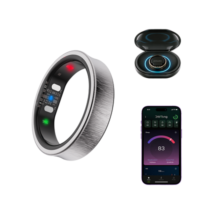 DWRing Smart Ring, Blood Oxygen, Pulse Rate & Sleep Tracker, IP68