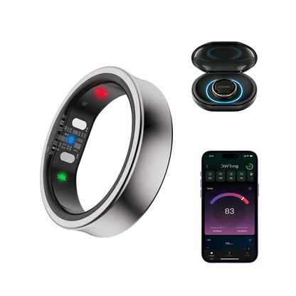 DWRing Smart Ring, Blood Oxygen, Pulse Rate & Sleep Tracker, IP68