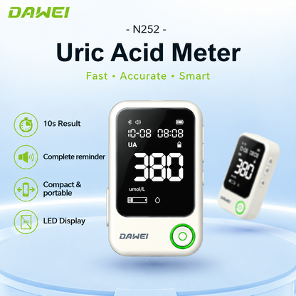 Portable Uric Acid Testing Meter for Home Use | Dawei