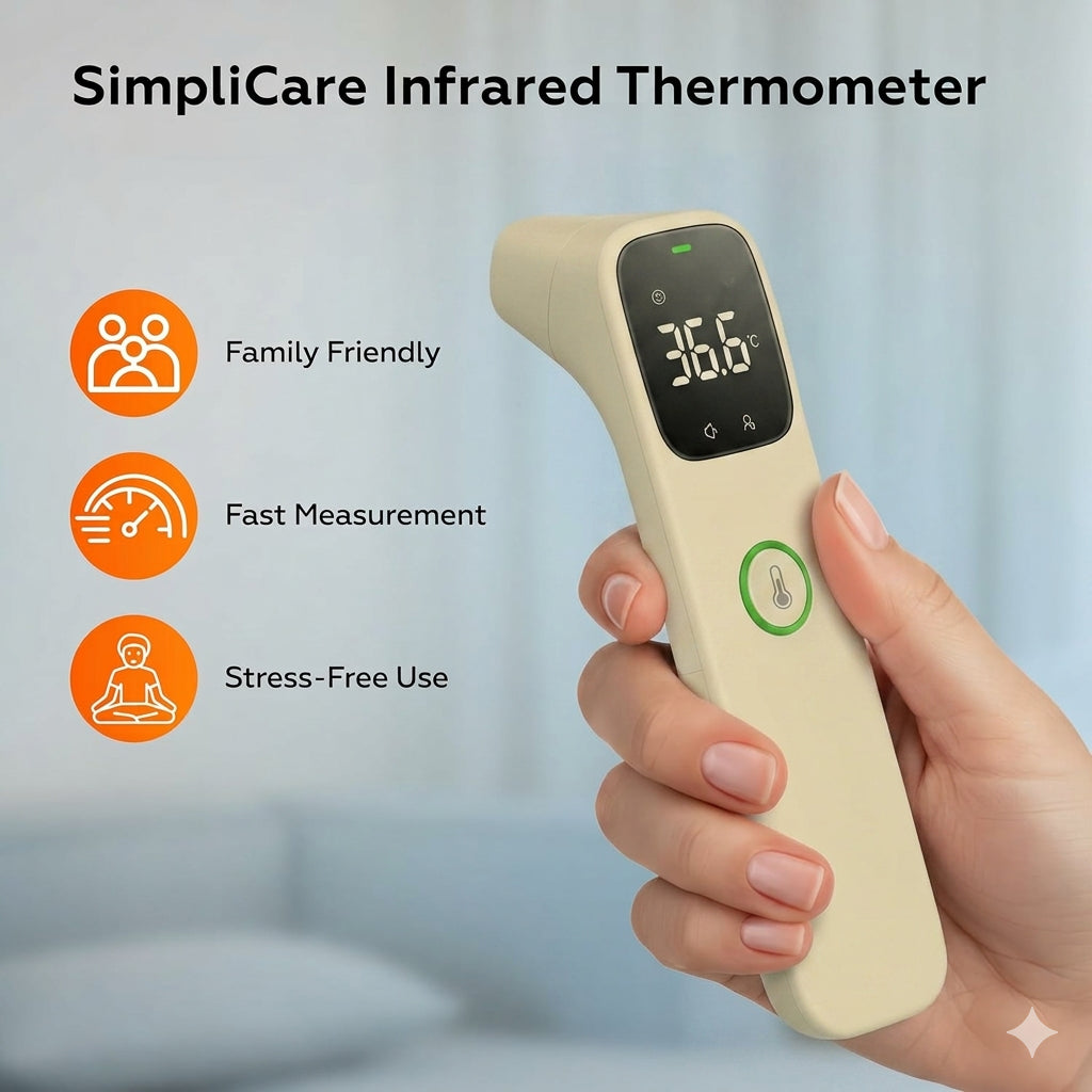 Smart Ear & Forehead Infrared Thermometer | Dawei