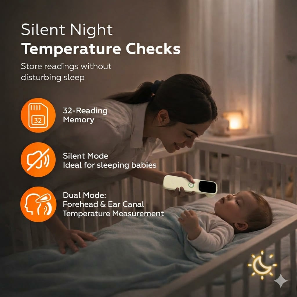 Smart Ear & Forehead Infrared Thermometer | Dawei