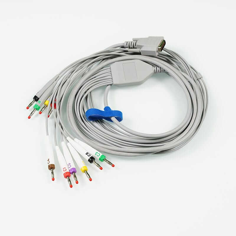 ECG machine plug-in type cable